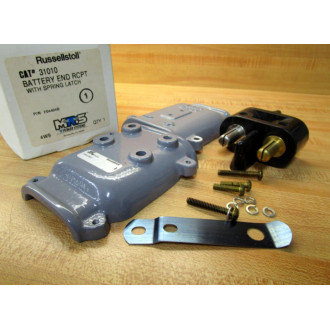 Russellstoll 31010 Battery End RCPT WSpring Latch F04404B