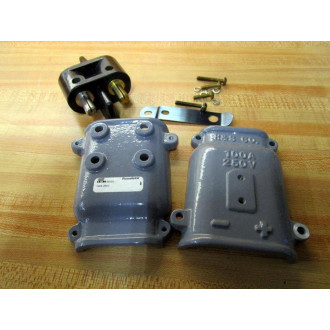Russellstoll 31010 Battery End RCPT WSpring Latch F04404B