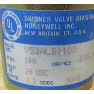 Honeywell Skinner V53ALB1100 Solenoid Valve Coil - New No Box