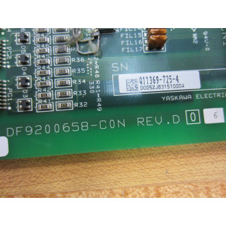 Yaskawa JANCD-MIF01 MIF01 Board  JANCDMIF01 DF9200658-C0N - Used