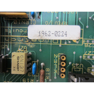 Digatron 1962-0024 Board TEFEU IO 1962-0224 - Used