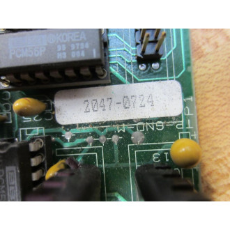 Digatron 1962-0024 Board 1962-0024 DChipped Connector Housing - Used