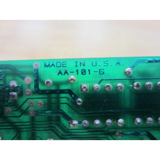 AA-101-G Circuit Board AA101G - Used