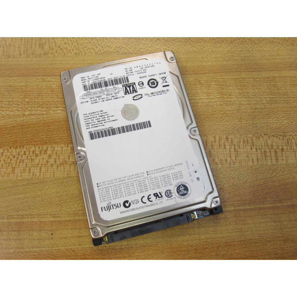 Fujitsu CA06889-B028 Hard Drive MHY2080BH - Used