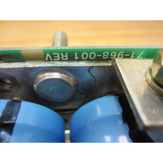 ACDC 71-968-001 Capacitor Board 71968001 - Used