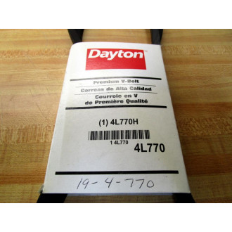 Dayton 4L770 Smooth V-Belt 4L770H
