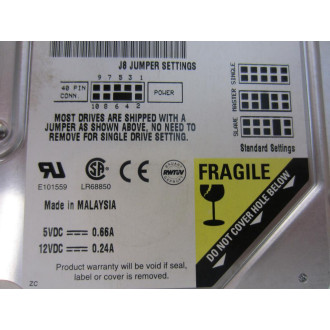 Western Digital AC26400-00RTT2 IDE Hard Drive Model 26400 - Used