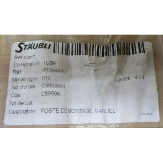 STÄUBLI RM15841401 Split Tube (Pack of 4)