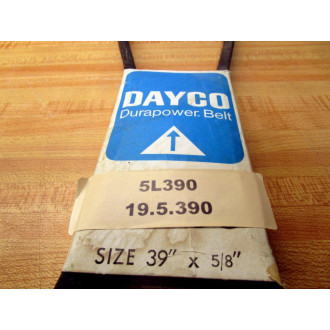 Dayco 5L390 Durapower Smooth Belt 19.5.390 (Pack of 2)