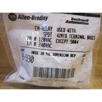 Allen Bradley 8-590 Time Delay Module 8590 Series B