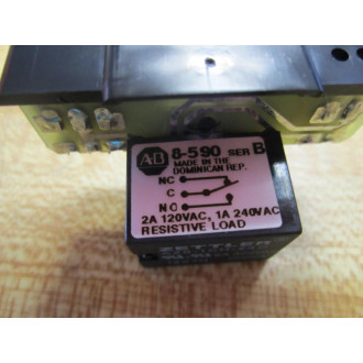 Allen Bradley 8-590 Time Delay Module 8590 Series B