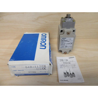 Omron D4B-1170N Limit Switch D4B1170N