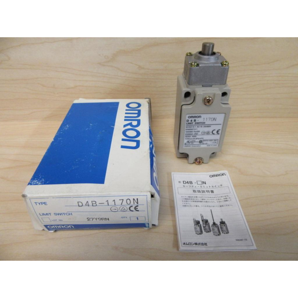 Omron D4B-1170N Limit Switch D4B1170N