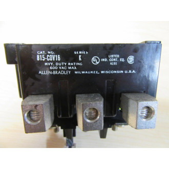 Allen Bradley 815-C0V16 Overload Relay 815-COV16 - New No Box