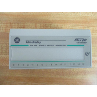 Allen Bradley 1794-OB16P Flex IO Output Module 1794-0B16P Part No. 96268276 Rev. A01 - New No Box