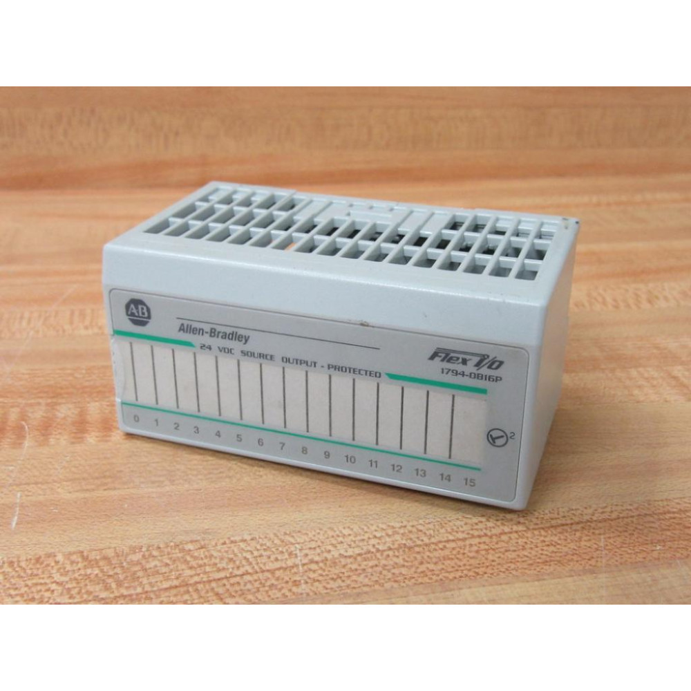 Allen Bradley 1794-OB16P Flex IO Output Module 1794-0B16P Rev B01 - New No Box Allen Bradley 1794-OB16P Flex IO Output Module 1794-0B16P Rev B01 - New No Box