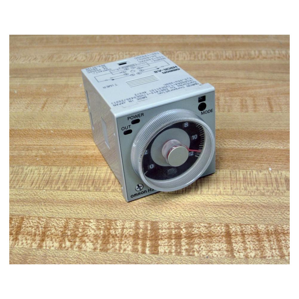 Omron H3CR-A8 Timer Range .05S-300H 100-240VAC 100-125VDC - New No Box