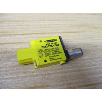Banner SM312LVQD Photoelectric Mini Beam Scanner WO Nut - New No Box
