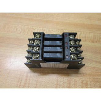 Fuji Electric RSA DC24V Terminal Relay RS4 W(4) RB1X-E - Used