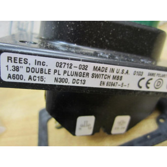 Rees 02712-032 Double Plunger Switch