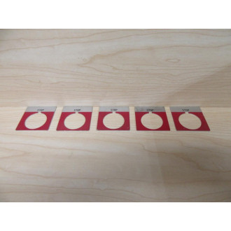 Allen Bradley 800T-X550 Stop Plate (Pack of 5) - Used