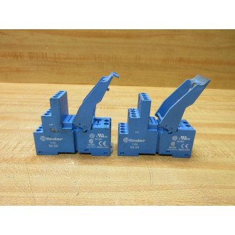 Finder 94.04 Relay Socket 9404 WRetaining Clip (Pack of 2) - Used