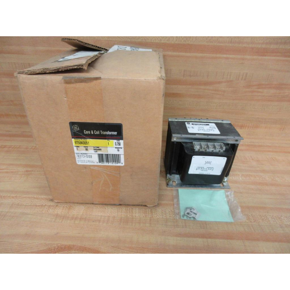 General Electric 9T58K0051 Control Transformer