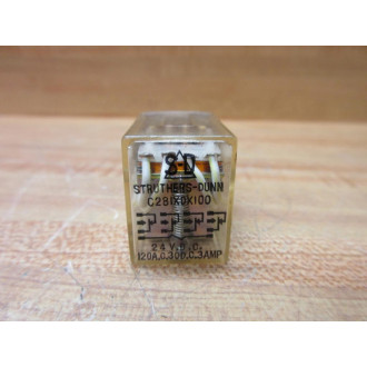 Struthers Dunn C281XDX100-24VDC Relay C281XDX100 - New No Box