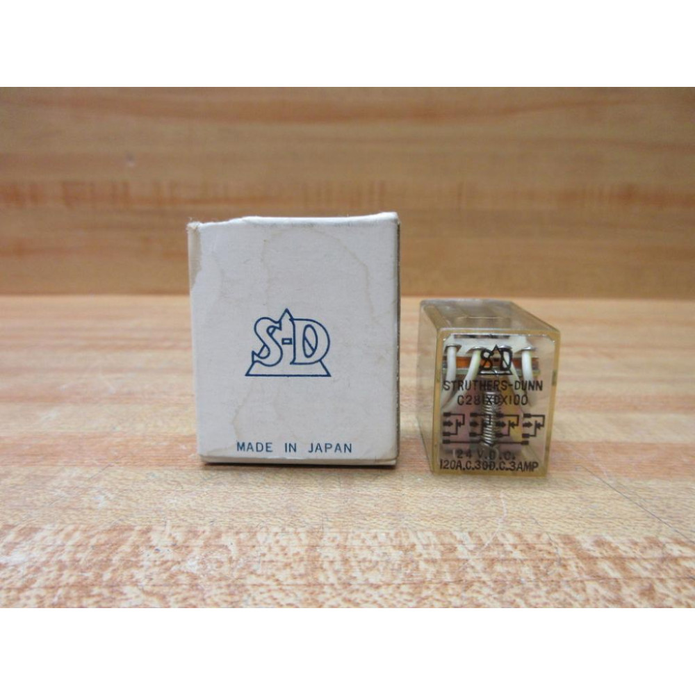 Struthers Dunn C281XDX100-24VDC Relay C281XDX100-24V.D.C.
