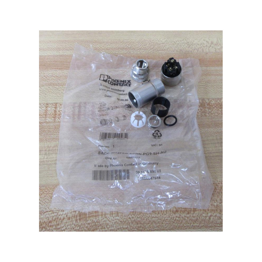 Phoenix Contact SACC-M12FSB-5CON-PG9 SH AU Cable Connector Phoenix Contact SACC-M12FSB-5CON-PG9 SH AU Cable Connector