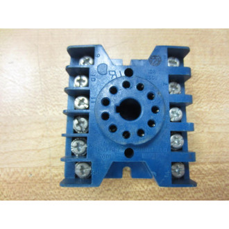 Potter & Brumfield 27E123 Relay Sockets Tyco Blue - Used
