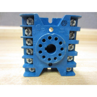 Potter & Brumfield 27E123 Relay Sockets Tyco Blue - Used