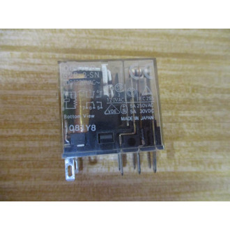 Omron G2R-2-SN-AC200220 Relay G2R-2SN-200220VAC - Used