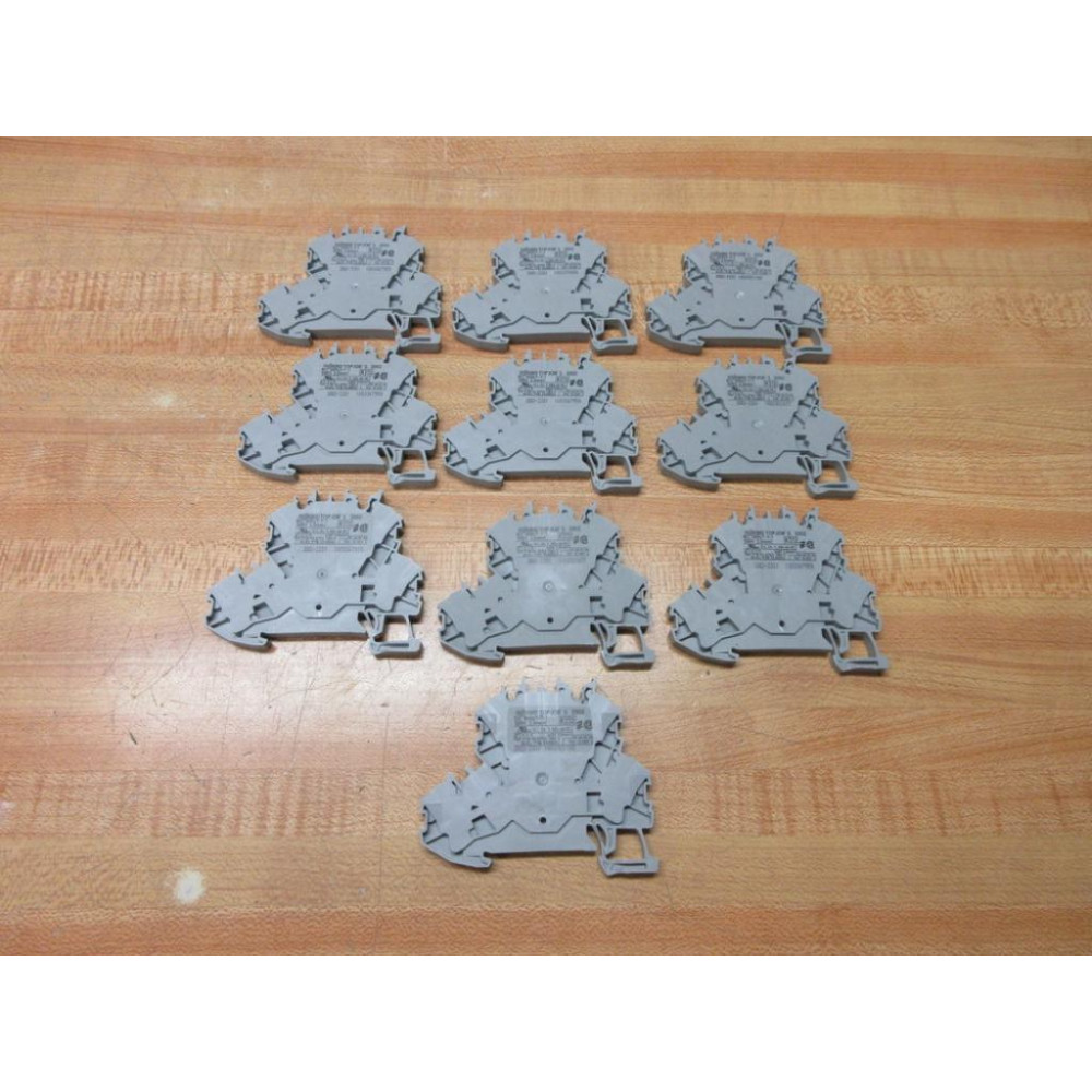 Wago 2002-2201 TOPJOBS Terminal Block 20022201 (Pack of 10) - New No Box