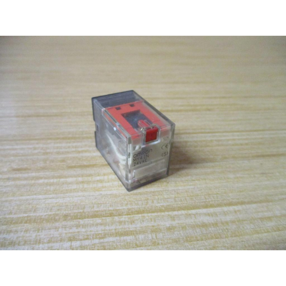 Omron MY4IN-AC24(S) Relay MY4IN-24VAC(S) - Used