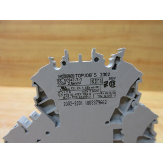 Wago 2002-3201 TOPJOBS Terminal Block 20023201 - New No Box