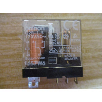 Omron G2R-1-S-AC120 Relay G2R-1-S-120VAC - Used