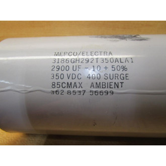 MepcoElectra 3186GH292T350ALA1 Capacitor - Used