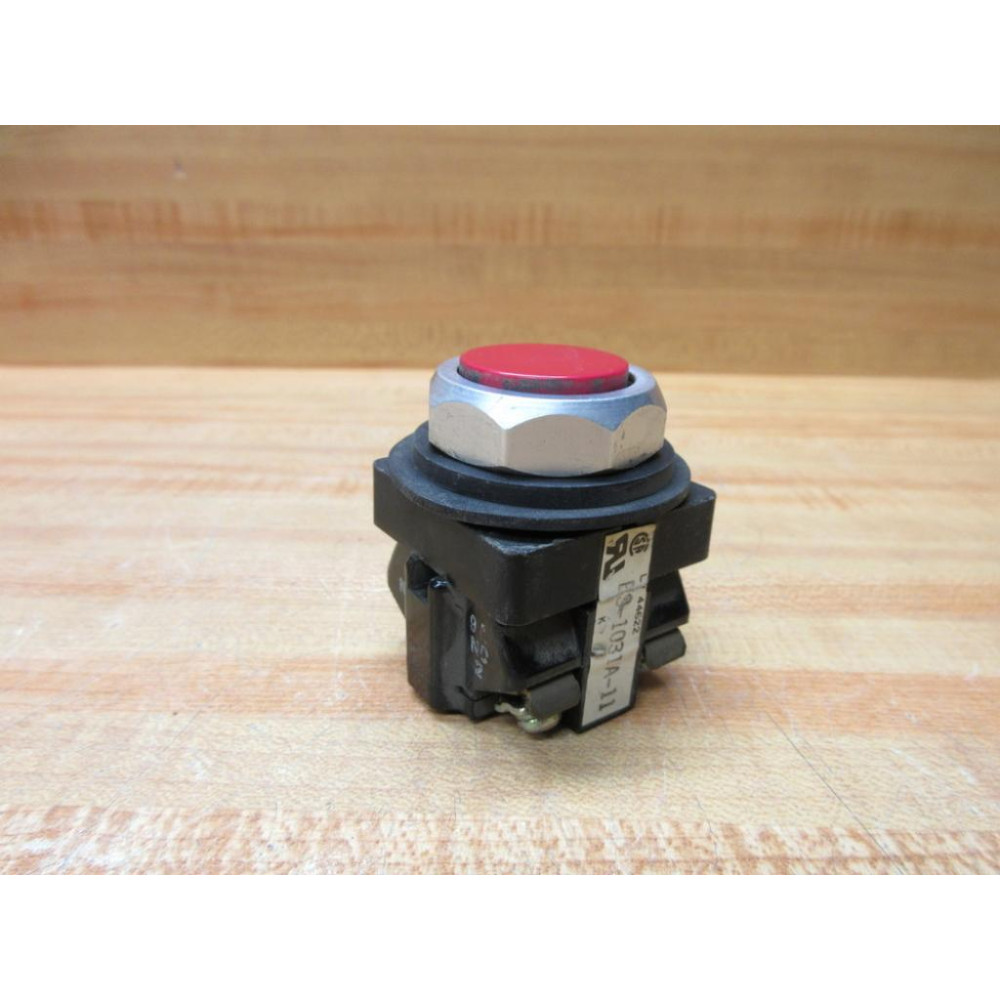 TEC BS-1031A-11 Push Button BS1031A11 Red - Used