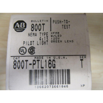 Allen Bradley 800T-PTL16G Pilot Light