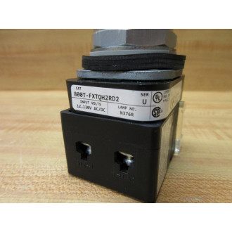 Allen Bradley 800T-FXTQH2RD2 Illuminated Push Pull Device - New No Box