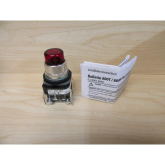 Allen Bradley 800T-QB12R Push Button Switch - New No Box