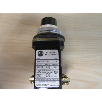 Allen Bradley 800T-PC216XGXG Cluster Lamp