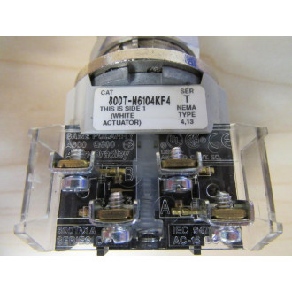 Allen Bradley 800T-N6104KF4B Selector Switch
