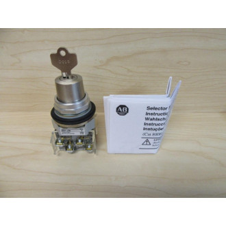 Allen Bradley 800T-J38B Selector Switch - New No Box