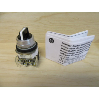 Allen Bradley 800T-J4KT1B Selector Switch - New No Box