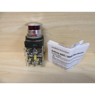 Allen Bradley 800T-FXQ24RA2 Push Pull Switch - New No Box
