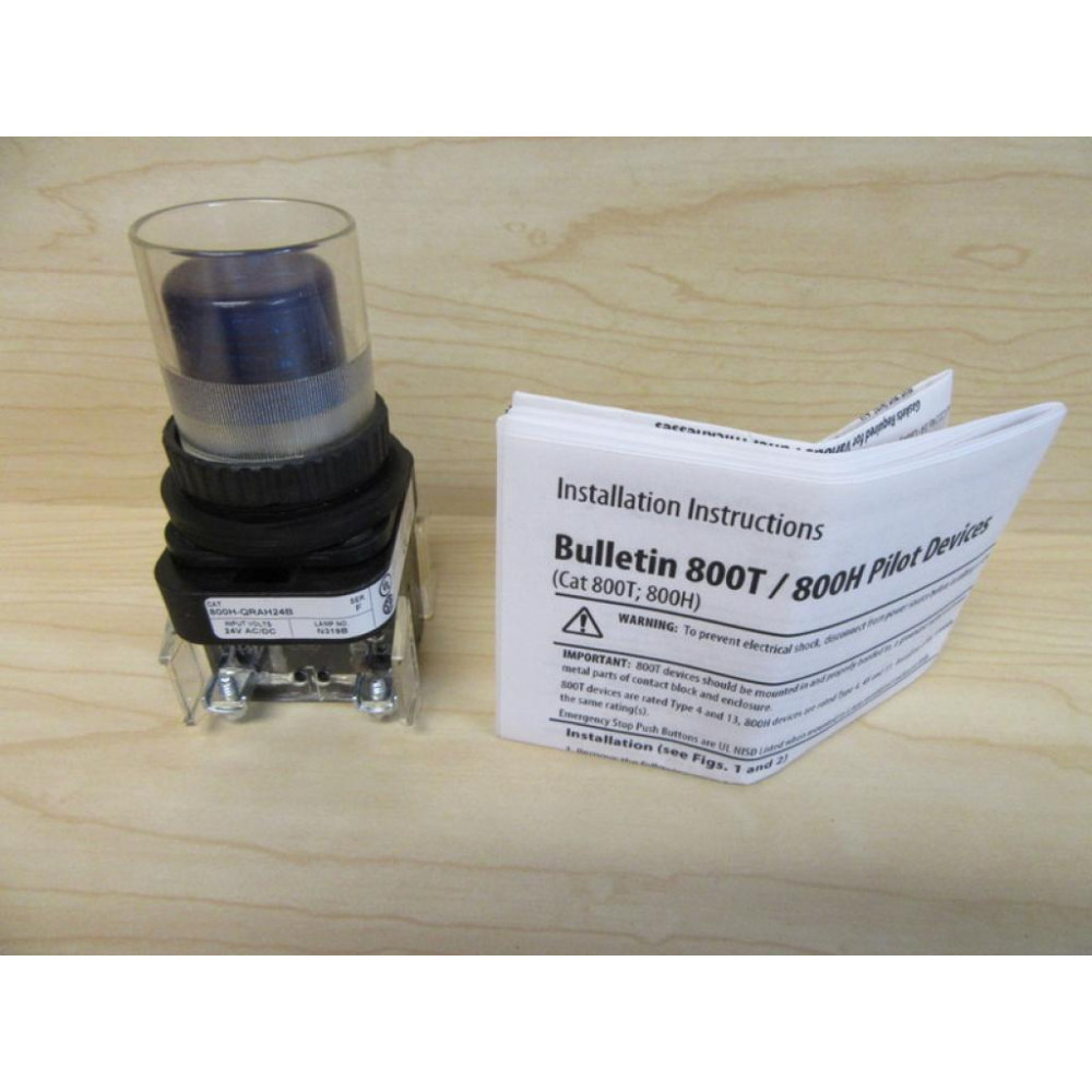 Allen Bradley 800H-QRAH24B Push Button Switch - New No Box