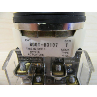 Allen Bradley 800T-H3107A Selector Switch - New No Box