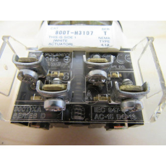 Allen Bradley 800T-H3107A Selector Switch - New No Box